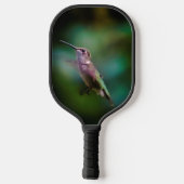Ruby-throated Hummingbird - Original Foto Pickleball Schläger (Rückseite)