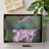 Ruby-throated Hummingbird - Original Foto Seidenpapier (Geschenk)