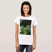 Ruby-throated Hummingbird - Original Foto T-Shirt (Vorne ganz)