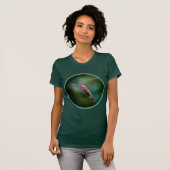 Ruby-throated Hummingbird - Original Foto T-Shirt (Vorne ganz)