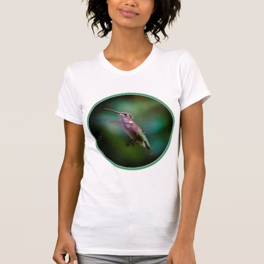 Ruby-throated Hummingbird - Original Foto T-Shirt (Vorderseite)