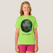 Ruby-throated Hummingbird - Original Foto T-Shirt (Vorne ganz)
