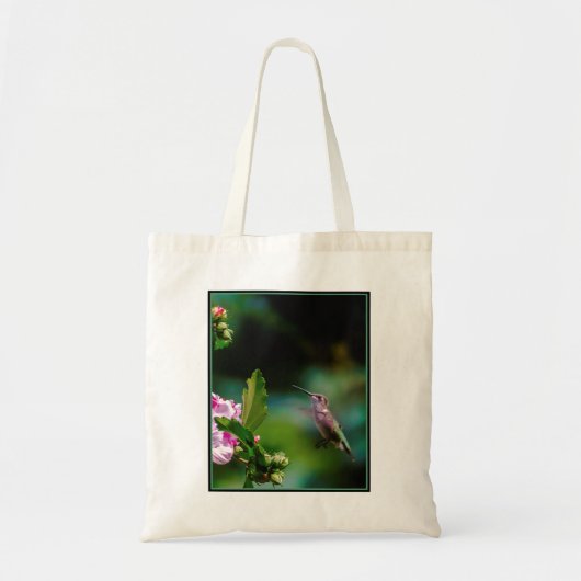 Ruby-throated Hummingbird - Original Foto Tragetasche (Vorne)