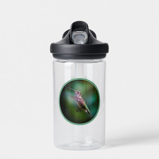 Ruby-throated Hummingbird - Original Foto Trinkflasche (Vorne)
