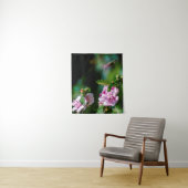 Ruby-throated Hummingbird - Original Foto Wandteppich (Beispiel)