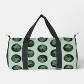 Ruby-throated Hummingbird Original Fotograf Duffle Bag (Vorderseite)