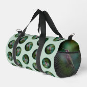 Ruby-throated Hummingbird Original Fotograf Duffle Bag (Rechte Ecke)