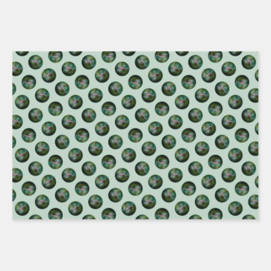 Ruby-throated Hummingbird Original Fotograf Geschenkpapier Set (Vorderseite)