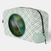 Ruby-throated Hummingbird Original Fotograf Waschbeutel (Rechte Ecke)