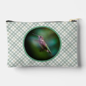 Ruby-throated Hummingbird Original Fotograf Zubehörtasche (Rückseite)