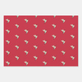 Ruby-throated Hummingbird Pattern Geschenkpapier Set (Vorderseite 3)