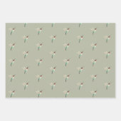 Ruby-throated Hummingbird Pattern Geschenkpapier Set (Vorderseite 2)
