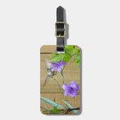 Ruby-Throated Hummingbird, Personalisiert Gepäckanhänger (Vorderseite vertikal)