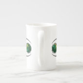 Ruby Throated Hummingbird Porzellantasse (Rückseite)