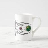 Ruby Throated Hummingbird Porzellantasse (Rechts)