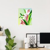 Ruby-throated Hummingbird Poster (Heimbüro)