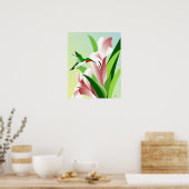Ruby-throated Hummingbird Poster (Küche)