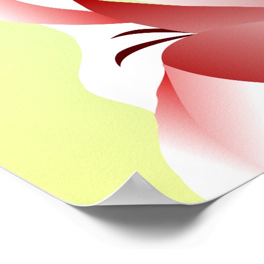 Ruby-throated Hummingbird Poster (Ecke)