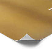 Ruby Throated Hummingbird Poster (Ecke)