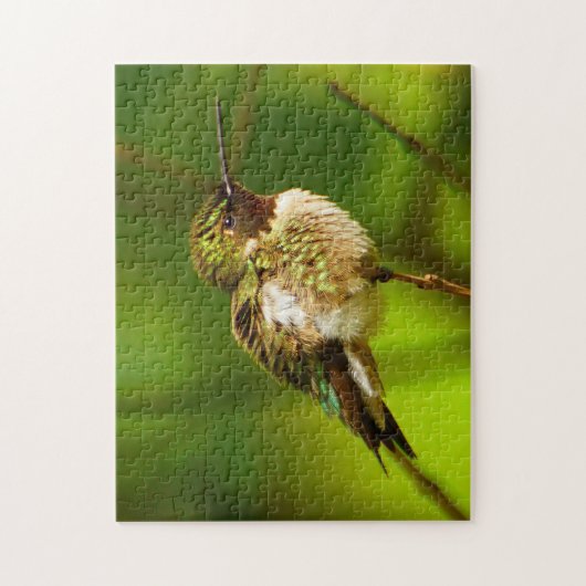 Ruby Throated Hummingbird Puzzle (Vertikal)