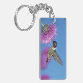 Ruby-throated Hummingbird Schlüsselanhänger (Vorderseite links)