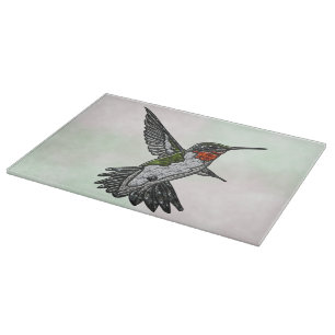 Ruby Throated Hummingbird Schneidebrett