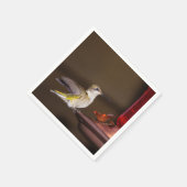 Ruby-throated Hummingbird Serviette (Ecke)