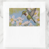 Ruby-Throated Hummingbird - Stickers (Tasche)