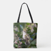 Ruby-Throated Hummingbird Tasche (Rückseite)