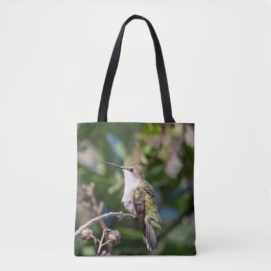 Ruby-Throated Hummingbird Tasche (Vorderseite)