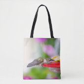 Ruby-Throated Hummingbird Tasche (Vorderseite)