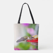 Ruby-Throated Hummingbird Tasche (Rückseite)