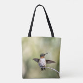 Ruby-Throated Hummingbird Tasche (Rückseite)