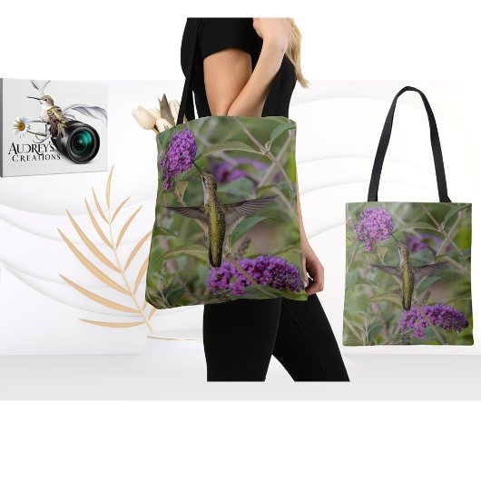 Ruby-Throated Hummingbird Tasche