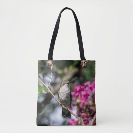 Ruby-Throated Hummingbird Tasche (Vorderseite)