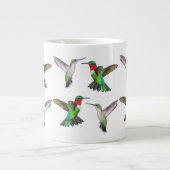 Ruby Throated Hummingbirds Tasse (Vorderseite)