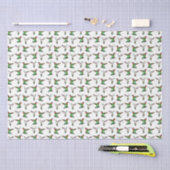 Ruby Throby Hummingbird Couple Tissue Paper Seidenpapier (Handwerk)