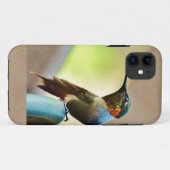 Ruby und Grüner kleiner Hummingbird Case-Mate iPhone Hülle (Rückseite (Horizontal))