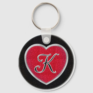 Ruby und Onyx Schlüsselanhänger