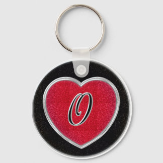 Ruby und Onyx Schlüsselanhänger