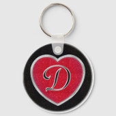 Ruby und Onyx Schlüsselanhänger (Vorderseite)