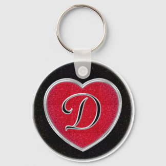 Ruby und Onyx Schlüsselanhänger