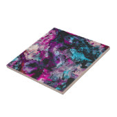 Ruby und Sapphire Crystal Geode Abstrakt Fliese (Seite)