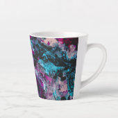 Ruby und Sapphire Crystal Geode Abstrakt Milchtasse (Rechts)