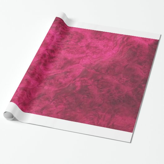 Ruby Velvet Wrapping Paper Geschenkpapier (Ungerollt)