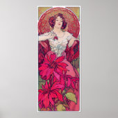 Ruby (Vier Juwelen), Alphonse Mucha Poster (Vorne)