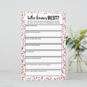 Ruby Wedding Party Game (Stehend Vorderseite)