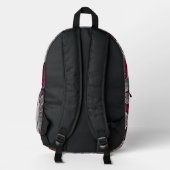 "Ruby Whisper" Bedruckter Rucksack (Rückseite)