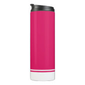 Ruby White | elegant | Minimal | Angepasst Thermosbecher (Nach rechts gedreht)