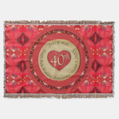 Ruby zum 40. Jahrestag Decke (Vorderseite)